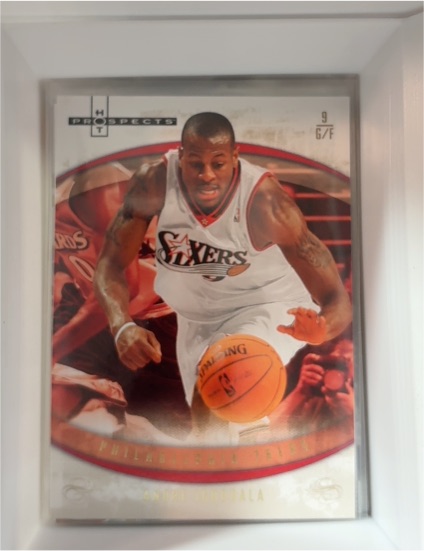 2007-08 Fleer Hot Prospects #38 Andre Iguodala — front