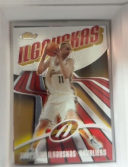 2003-04 Topps Finest #95 Zydrunas Ilgauskas — front