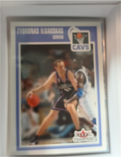 1998 Upper Deck Choice #26 Zydrunas Ilgauskas — front