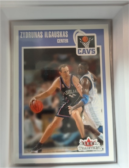 2002-03 Fleer Tradition #20 Zydrunas Ilgauskas — front