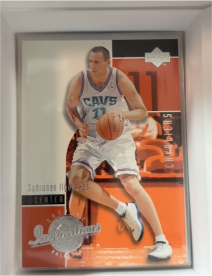 2002-03 Upper Deck Inspirations #12 Zydrunas Ilgauskas — front