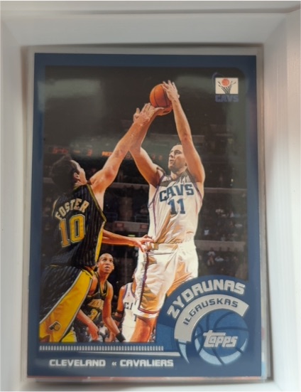 2002-03 Topps #107 Zydrunas Ilgauskas — front