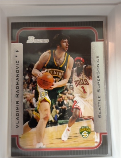 2003-04 Bowman #77 Vladimir Radmanovic — front
