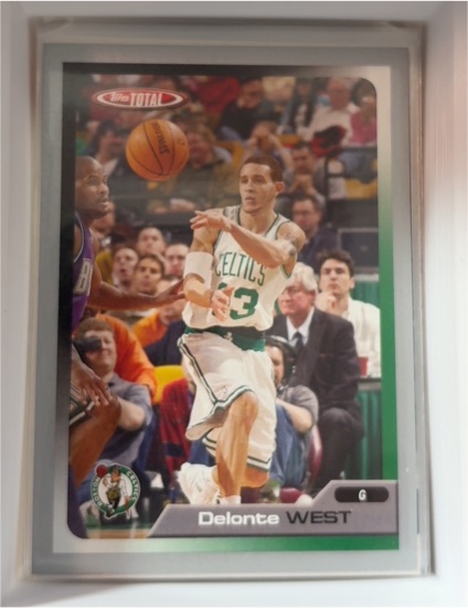 2004-05 Topps Total #356 Delonte West — front