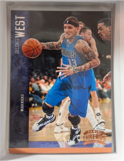 2012-13 Panini Threads #29 Delonte West — front