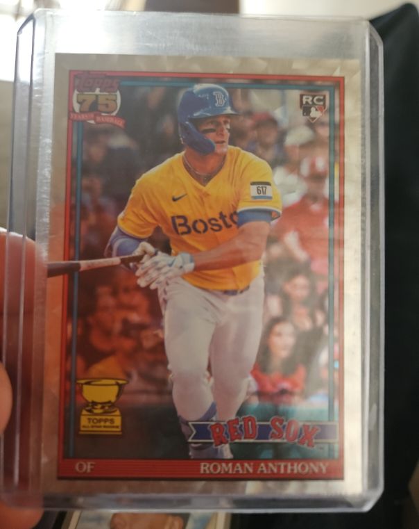 2026 Topps Series 1 75th Anniversary #T91-71 Roman Anthony — front