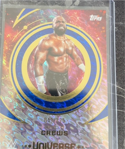 2025 Topps WWE Universe #77 Apollo Crews — front