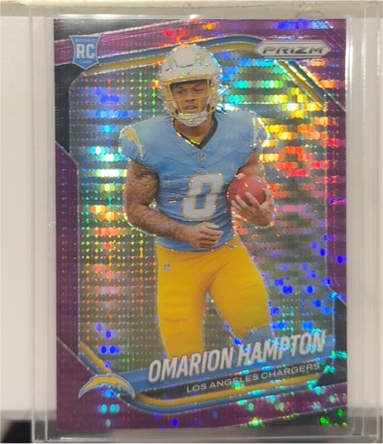 2025 Panini Prizm #355 Omarion Hampton — front
