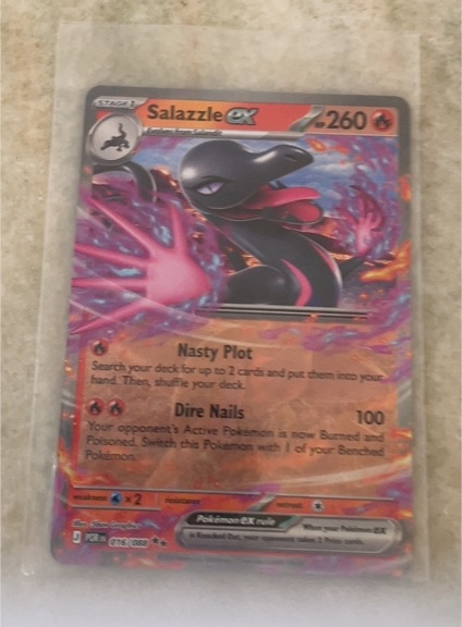 2026 Pokémon Perfect Order #016/088 Salazzle ex — front