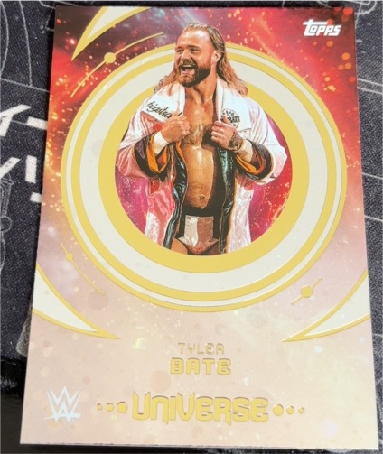 2025 Topps Universe WWE #55 Tyler Bate — front