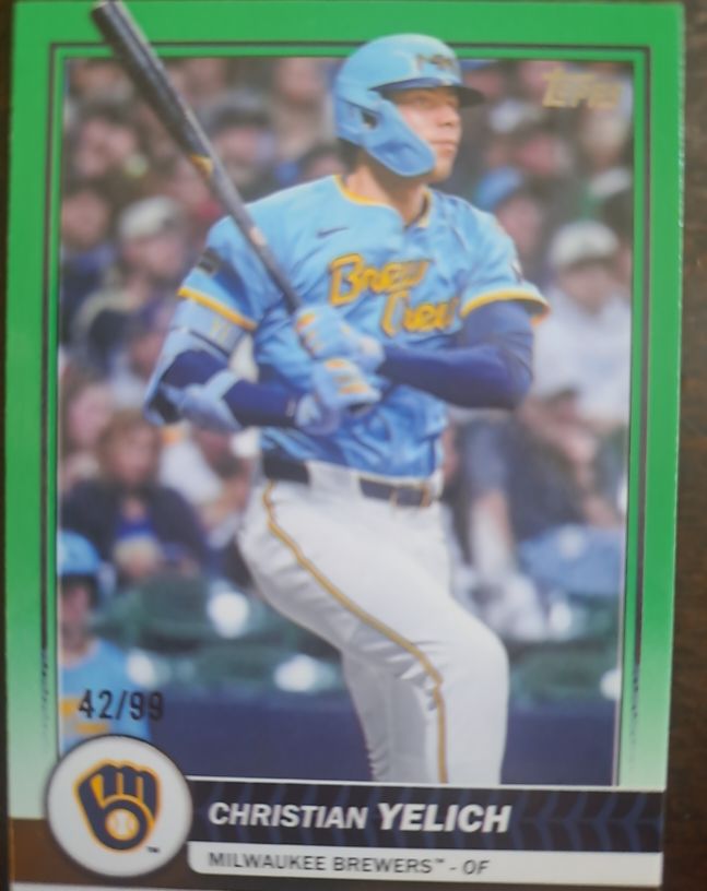 2026 Topps Flagship #84 Christian Yelich — front