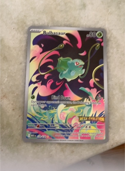 Pokémon Mega Evolution #133/132 Bulbasaur — front