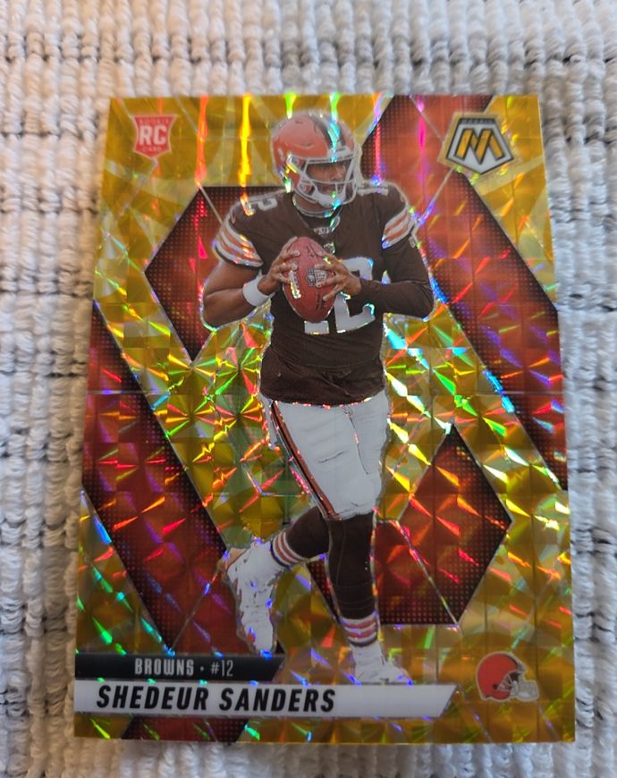 2025 Panini Mosaic #302 Shedeur Sanders — front