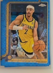 2025-26 Topps Chrome #97 Andrew Nembhard — front