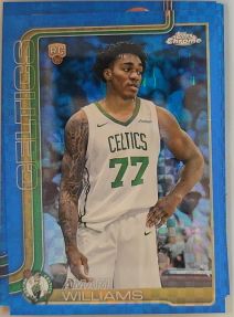 2025-26 Topps Chrome #297 Amari Williams — front