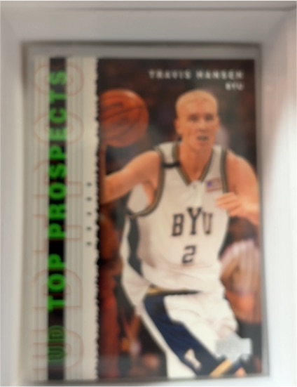 2003 UD Top Prospects #19 Travis Hansen — front