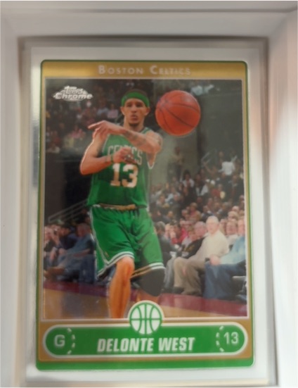 2006-07 Topps Chrome #63 Delonte West — front