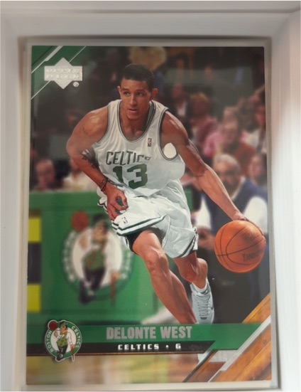 2005-06 Upper Deck #13 Delonte West — front