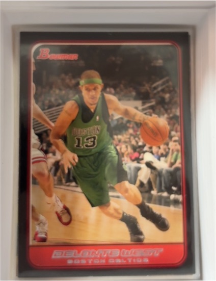 2006-07 Bowman #2 Delonte West — front
