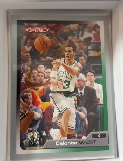 2004-05 Topps Total #356 Delonte West — front