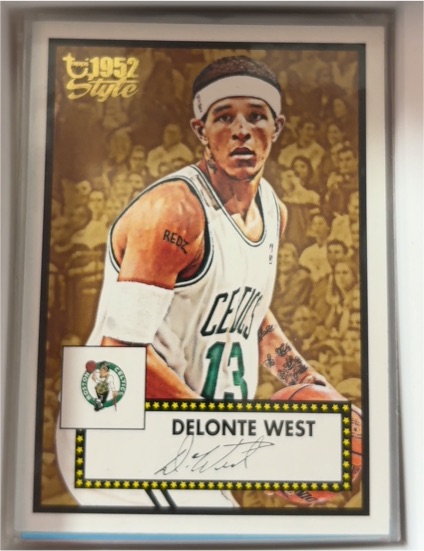 2005-06 Topps 1952 Style #68 Delonte West — front