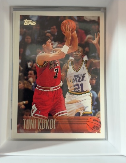 1996-97 Topps #99 Toni Kukoc — front