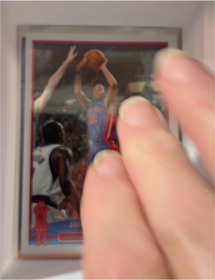 2003-04 Topps Chrome #92 Richard Hamilton — front