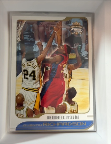 2001-02 Fleer Focus #99 Quentin Richardson — front