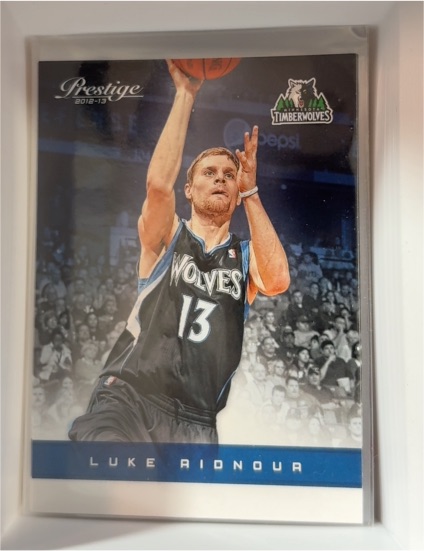 2012-13 Panini Prestige #115 Luke Ridnour — front