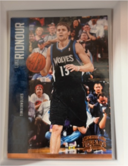 2012-13 Panini Threads #90 Luke Ridnour — front