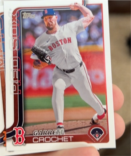 2025 Topps #419 Garrett Crochet — front