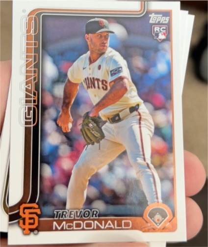 2025 Topps #357 Trevor McDonald — front