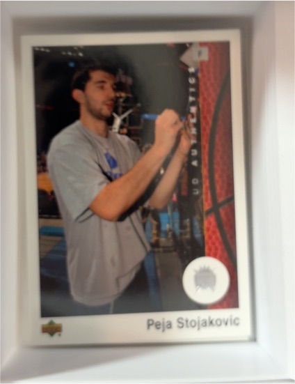 2002-03 Upper Deck UD Authentics #71 Peja Stojakovic — front