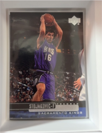 1999-00 Upper Deck #103 Predrag Stojakovic Sacramento Kings — front