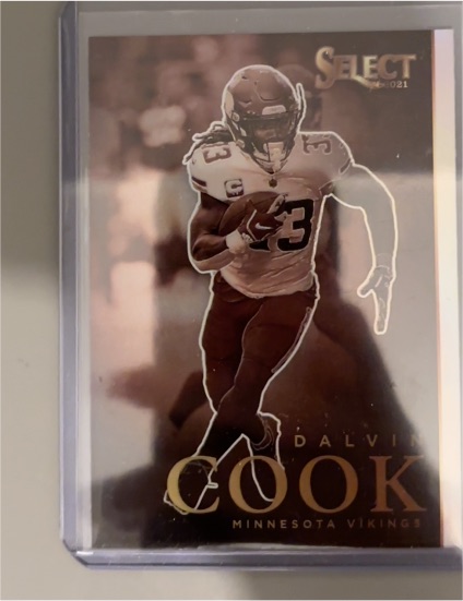 2021 Panini Illusions #3 Dalvin Cook — front