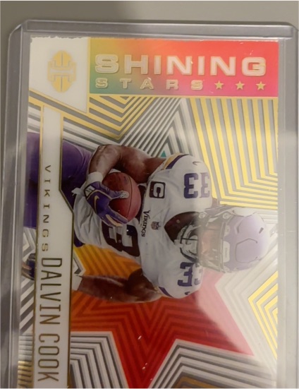 2021 Panini Illusions Shining Stars #SS-9 Dalvin Cook — front