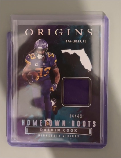 2022 Panini Origins Hometown Roots #HR-DCO Dalvin Cook — front