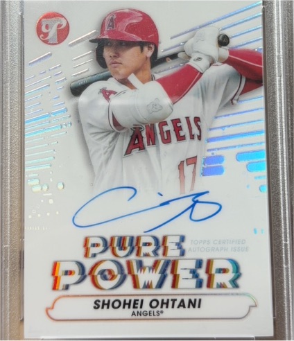 2023 Topps Pristine Pure Power Shohei Ohtani — front