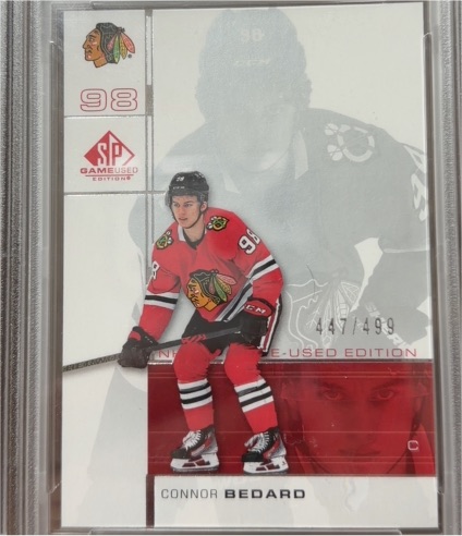 2023 Upper Deck SP Game Used #98 Connor Bedard — front