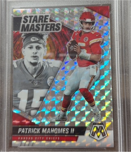 2021 Panini Mosaic Stare Masters #SM2 Patrick Mahomes II — front