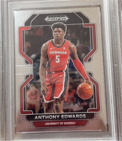 2020 Panini Prizm #258 Anthony Edwards — front