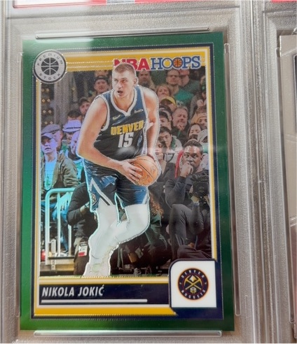 2019-20 Panini Hoops Premium Stock #47 Nikola Jokic — front