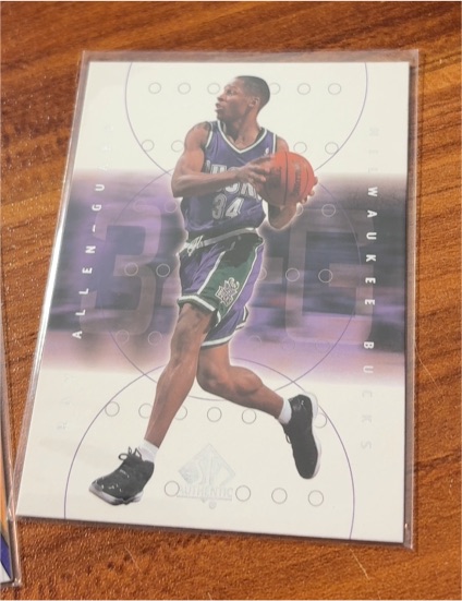 2000-01 Upper Deck SP Authentic #45 Ray Allen — front