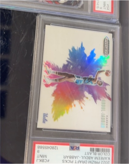 2020 Panini Spectra #9 Karreem Abdul-Jabbar Color Blast — front