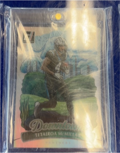 2025 Panini Donruss #15 Tetairoa McMillan Downtown Rookie Card — front