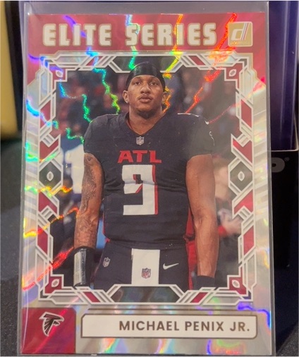 2025 Donruss Elite Series #TES-MPE Michael Penix Jr. — front