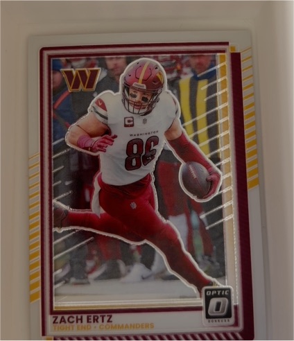 2025 Panini Donruss Optic #156 Zach Ertz — front