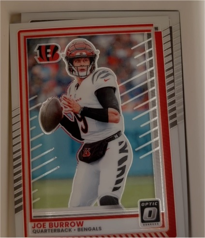 2025 Donruss Optic #1 Joe Burrow — front