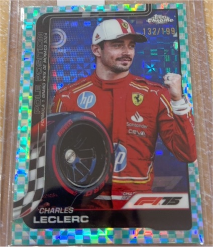 2025 Topps Chrome Formula 1 #132 Charles Leclerc — front