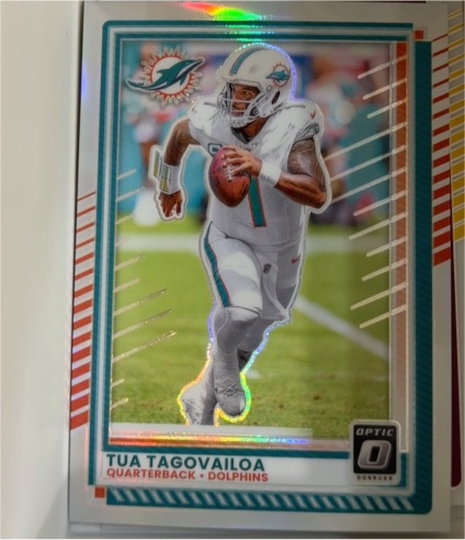 2025 Donruss Optic #39 Tua Tagovailoa — front
